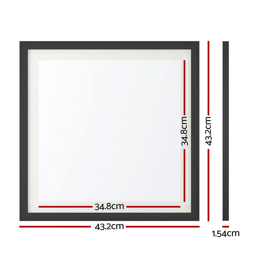 Artiss Photo Frame 2PCS Set Black - Home & Garden > Decor > Picture Frames