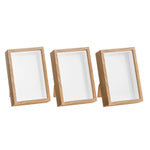 Three Artiss Photo Frames arranged in a row with white backgrounds for elegant display