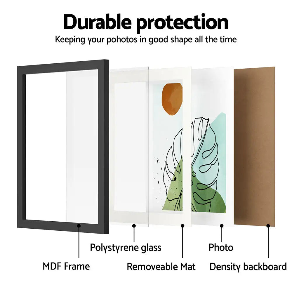 Artiss Photo Frame 3PCS Set Black - Home & Garden > Decor > Picture Frames