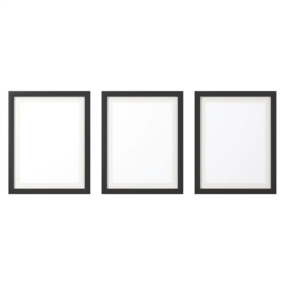 Artiss Photo Frame 3PCS Set Black - Home & Garden > Decor > Picture Frames
