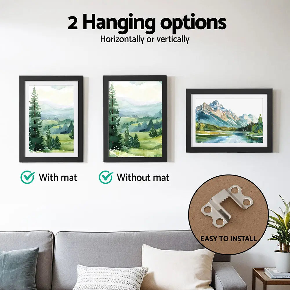 Artiss Photo Frame A4 3PCS Set - Home & Garden > Decor > Picture Frames