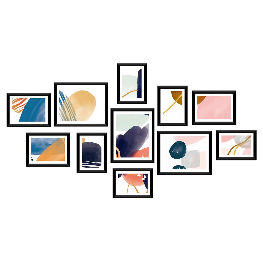 Artiss Photo Frames Art Holder 11PCS 5x7’’ 6x8’’ 8x10’’ Black - Home & Garden > Decor > Picture Frames