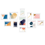 Artiss Photo Frames Art Holder 11PCS 5x7’’ 6x8’’ 8x10’’ White - Home & Garden > Decor > Picture Frames