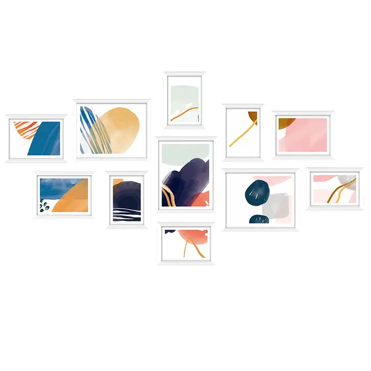 Artiss Photo Frames Art Holder 11PCS 5x7’’ 6x8’’ 8x10’’ White - Home & Garden > Decor > Picture Frames