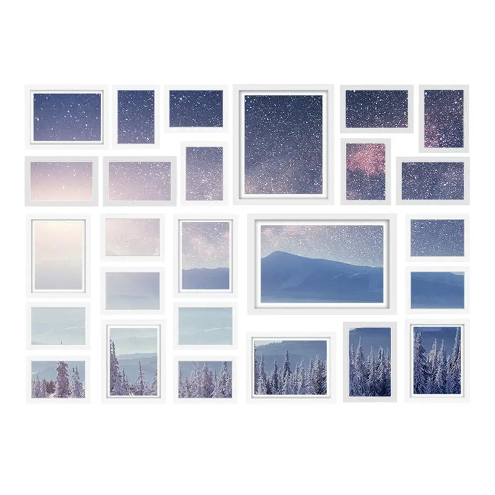 Artiss Photo Frames Art Holder 26PCS 8x10’’ 5x7’’ 4x6’’ 3.5x5’’ White - Home & Garden > Decor > Picture Frames
