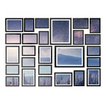 Artiss Photo Frames Art Holder 26PCS 8x10’’ 5x7’’ 4x6’’ 3.5x5’’ Black - Home & Garden > Decor > Picture Frames