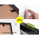 Artiss Photo Frames Art Holder 26PCS 8x10’’ 5x7’’ 4x6’’ 3.5x5’’ Black - Home & Garden > Decor > Picture Frames