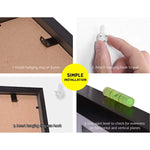 Artiss Photo Frames Art Holder 30PCS 8x10’’ 5x7’’ 4x6’’ 3.5x5’’ Black - Home & Garden > Decor > Picture Frames