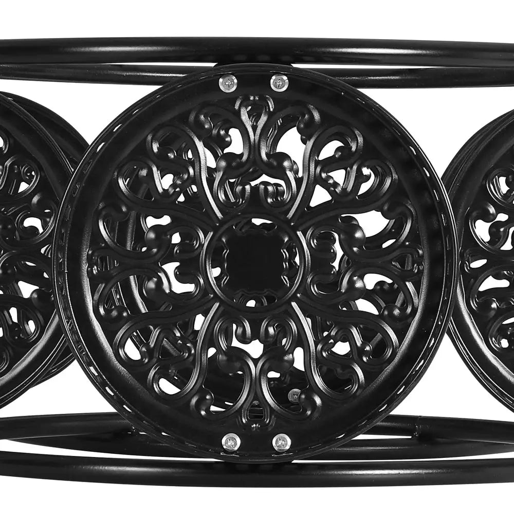 Artiss Plant Stand 6 Tier Metal Flower Pot Rack Wheels - Home & Garden > Artificial Plants > Pots Planters & Accessories