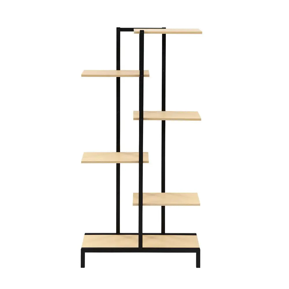 Artiss Plant Stand 6 Tier Metal Zigzag Flower Pot Shelf - Furniture > Outdoor
