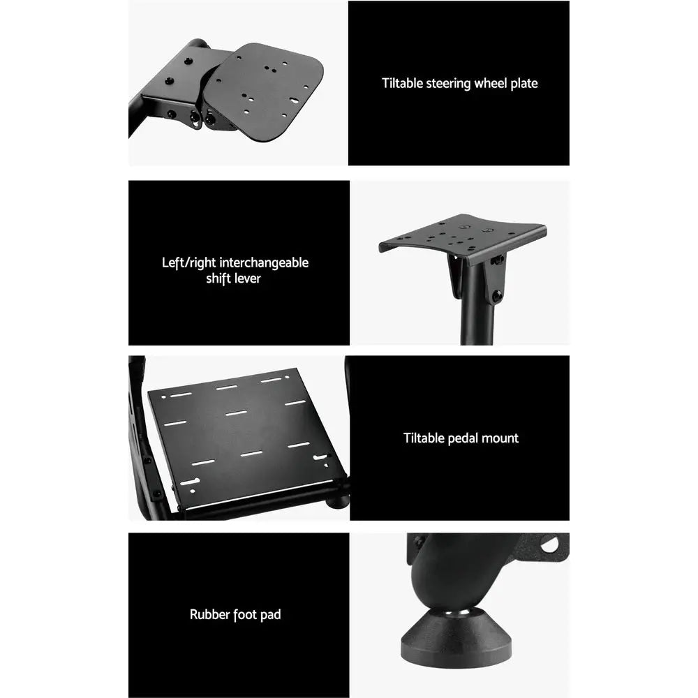 Artiss Racing Simulator Cockpit - Furniture > Bar Stools & Chairs > Gaming Chairs