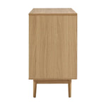 Artiss Rattan Buffet Sideboard 2 Doors - BRIONY Oak - Furniture > Dining
