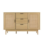 Artiss Rattan Buffet Sideboard - BRIONY Oak - Furniture > Living Room