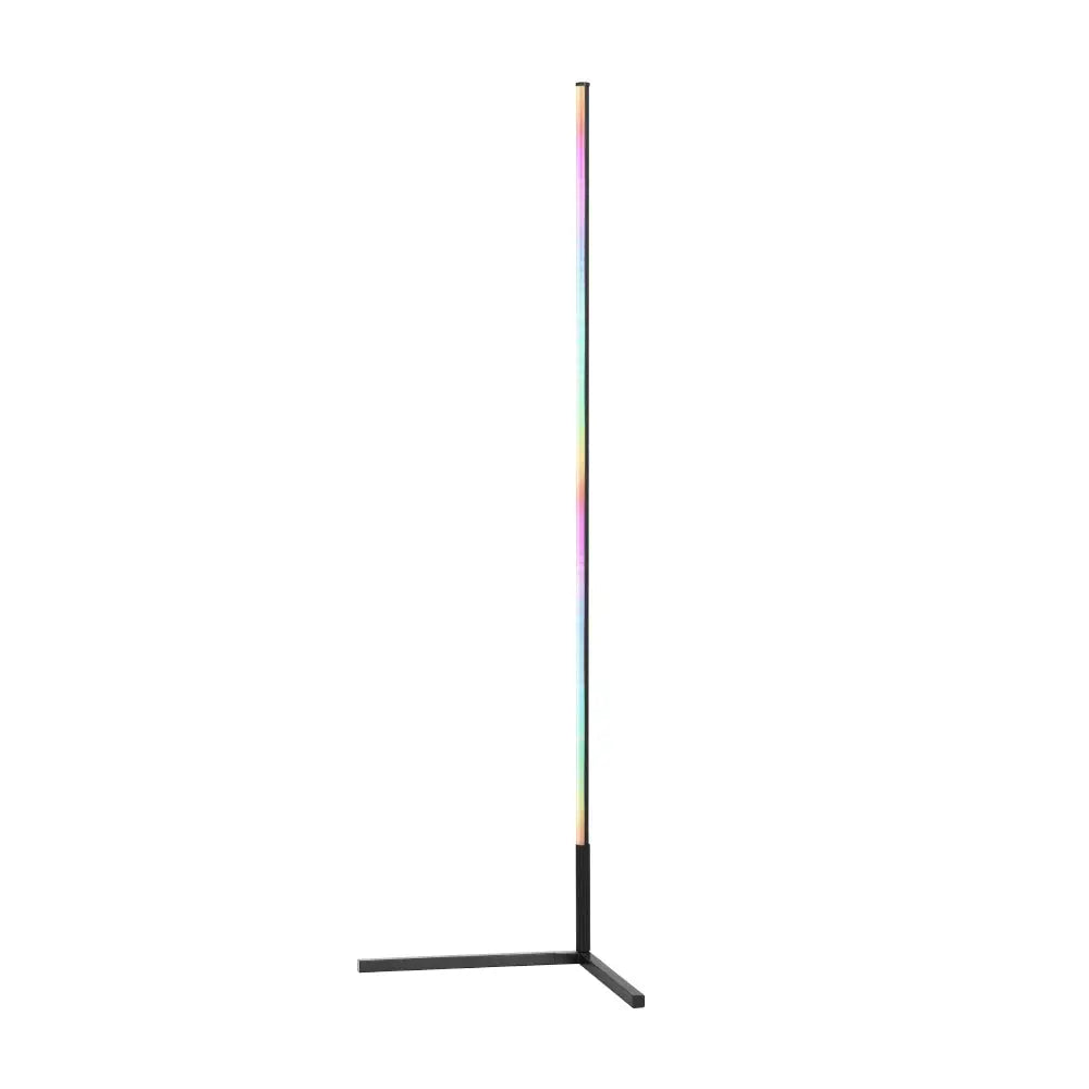 Artiss RGB LED Floor Lamp Remote Control Corner Light Stand Gaming Room 150CM - Furniture > Bedroom
