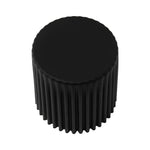 Artiss Set of 4 Cupcake Bar Stools Stackable Foot Stools Black - Furniture > Bar Stools & Chairs > Table & Bar Stools