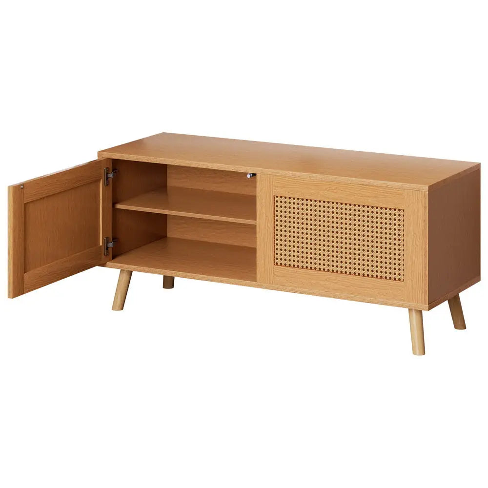 Artiss Shoe Bench Up to 10 Pairs Rattan Starlyn - Furniture > Bedroom