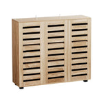 Artiss Shoe Cabinet 30 Pairs Adjustable Shelf - Home & Garden > Storage