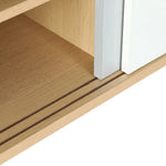 Artiss Shoe Cabinet 30 Pairs Sliding Doors - Home & Garden > Storage > Clothing & Wardrobe Storage