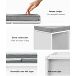 Artiss Shoe Cabinet Bench Shoes Organiser Storage Rack Shelf White Box Seat - Furniture > Living Room