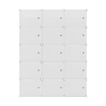 Artiss Shoe Cabinet DIY Shoe Box White Cube Portable Organiser Storage Stand - Home & Garden > Storage
