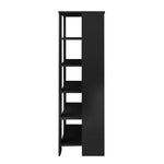 Artiss Shoe Cabinet Shoes Organiser Storage Rack 30 Pairs Black Shelf Wooden - Furniture > Living Room