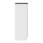Artiss Shoe Cabinet Shoes Storage Rack High Gloss Organiser Cupboard White - Furniture > Living Room