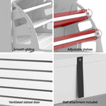 Artiss Shoe Cabinet Storage Drawer 45 Pairs White - Furniture > Living Room > Shoe Storage