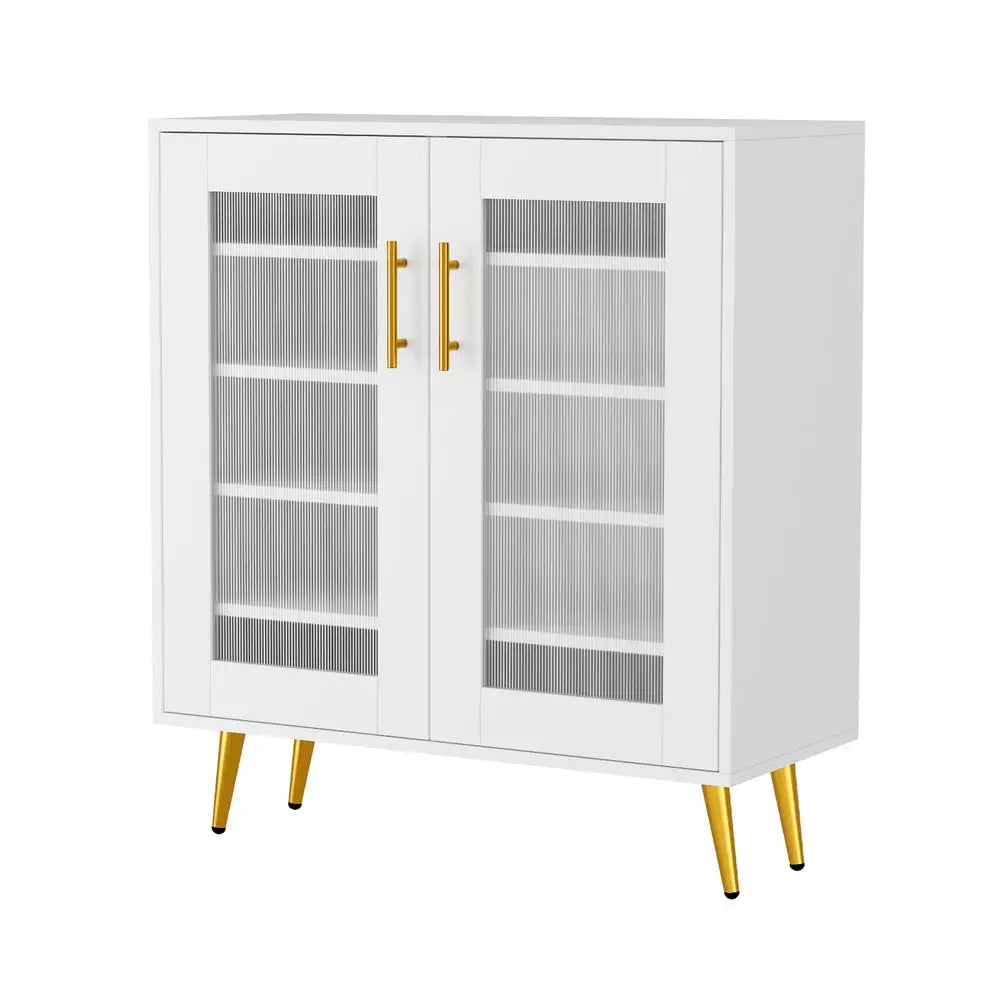 Artiss Shoe Rack 5-tier 20 Pairs Storage LED Light - Furniture > Living Room > Shoe Storage