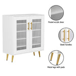 Artiss Shoe Rack 5-tier 20 Pairs Storage LED Light - Furniture > Living Room > Shoe Storage