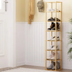 Artiss Shoe Rack 8-tier 8 Pairs Stackable - Furniture > Bedroom