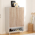 Artiss Shoe Rack Cabinet 24 Pairs 6-tier White - Furniture > Living Room > Shoe Storage