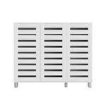 Artiss Shoe Rack Cabinet 30 Pairs Adjustable Shelf White - Furniture > Living Room > Shoe Storage