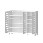 Artiss Shoe Rack Cabinet 30 Pairs Adjustable Shelf White - Furniture > Living Room > Shoe Storage