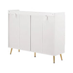 Artiss Shoe Rack Cabinet 5 Tiers 30 Pairs White - Furniture > Living Room > Shoe Storage