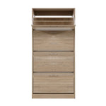 Artiss Shoe Rack Cabinet 60 Pairs 4 Doors - Wood - Furniture > Living Room > Shoe Storage