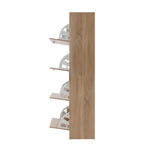 Artiss Shoe Rack Cabinet 60 Pairs 4 Doors - Wood - Furniture > Living Room > Shoe Storage