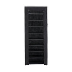 Artiss Shoe Rack Cabinet Removable Cover 10 tier Black - Furniture > Living Room > Shoe Storage