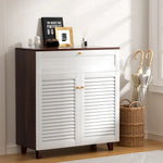 Artiss Shoe Rack Cabinet Shoes Storage Drawer 16 Pairs - Furniture > Living Room > Shoe Storage