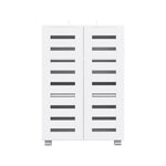 Artiss Shoe Rack Storage Cabinet 20 Pairs 5-tier White Alster - Furniture > Living Room > Shoe Storage