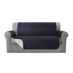 Artiss Sofa Cover Couch Covers 3 Seater 100% Water Resistant Dark Grey - Furniture > Sofas