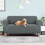 Artiss Sofa Cover Couch Covers 3 Seater Stretch Grey - Furniture > Sofas