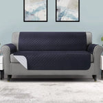Artiss Sofa Cover Couch Covers 4 Seater 100% Water Resistant Dark Grey - Furniture > Sofas