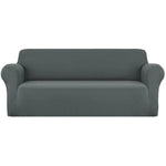 Artiss Sofa Cover Couch Covers 4 Seater Stretch Grey - Furniture > Sofas