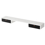 Artiss Standing Desk Desktop Storage Rack Shelf Removable Bookshelf Drawer 120cm - Furniture > Office > Desks