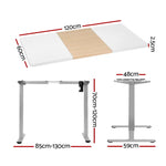 Artiss Standing Desk Electric Sit Stand Desks 120CM - Furniture > Office > Desks