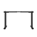 Artiss Standing Desk Frame Only Dual Motor Motorised Black - Furniture > Office