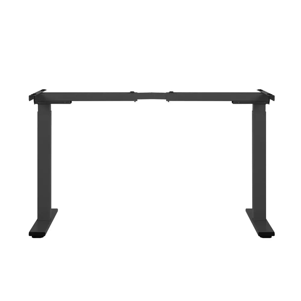 Artiss Standing Desk Frame Only Dual Motor Motorised Black - Furniture > Office