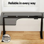 Artiss Standing Desk Frame Only L-shape Motorised - Furniture > Office > Desks
