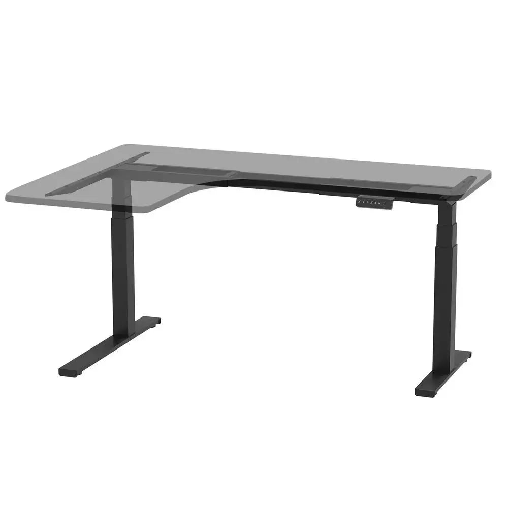Artiss Standing Desk Frame Only L-shape Motorised - Furniture > Office > Desks