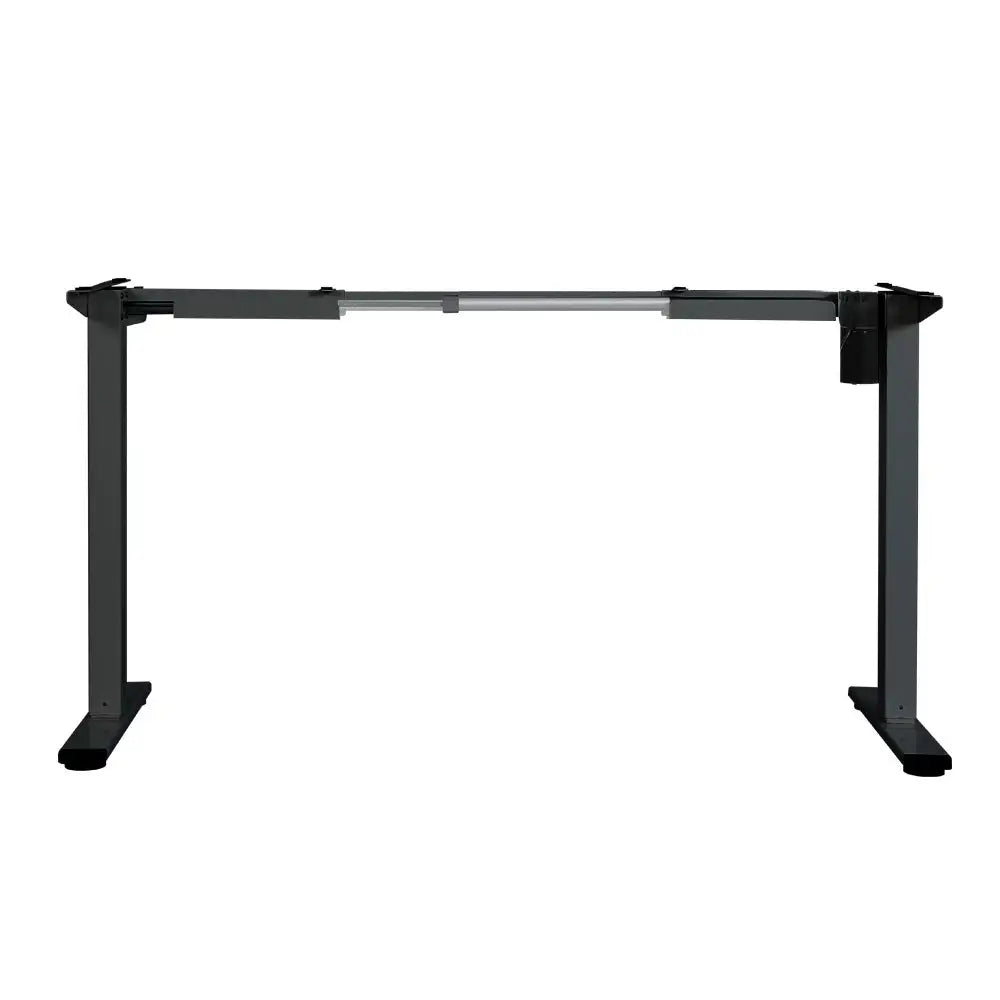 Artiss Standing Desk Frame Only Motorised Black - Furniture > Office